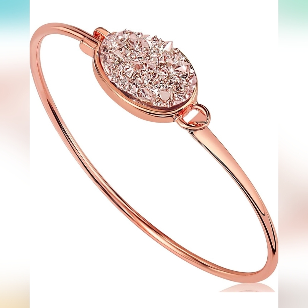 Rose Gold Crystal Bracelet